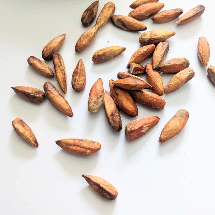 Dried almond seeds, versatile nuts for snacking, desserts, and culinary uses
