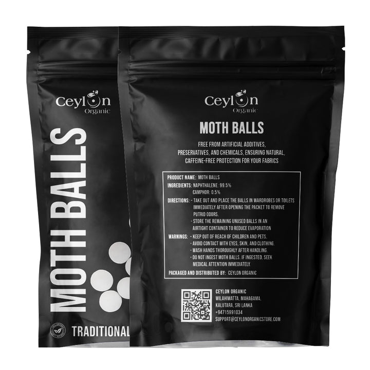 Moth balls for pest control, long-lasting moth repellent for garments, fabrics, and cupboards