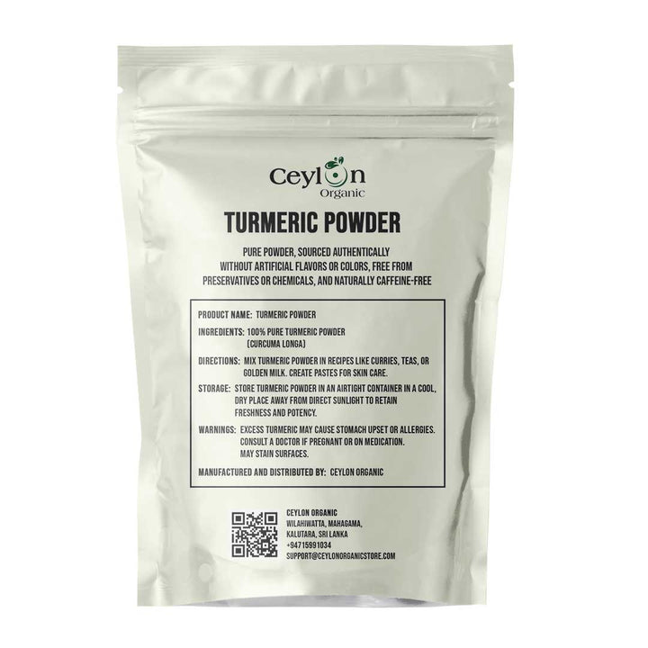 Organic turmeric powder in a glass jar on a wooden table with a spoonful of the vibrant yellow spice, ground turmeric rich in curcumin for cooking and health benefits, natural turmeric spice with bright yellow color and purity, premium turmeric powder for Ayurvedic use.