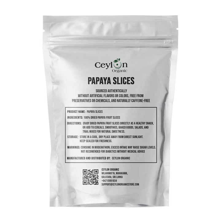 Premium dried papaya fruit slices – tropical healthy snack packed with vitamins and fiber
