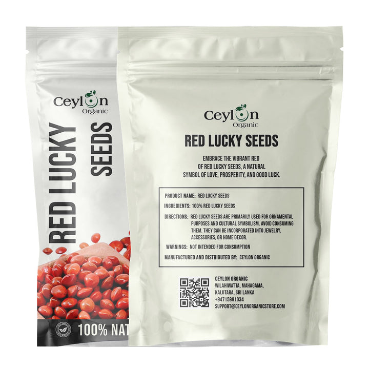 lucky bean plant seed Red Lucky Seeds, Coral Bean, Jewelry Making Beans | Ceylon Organic