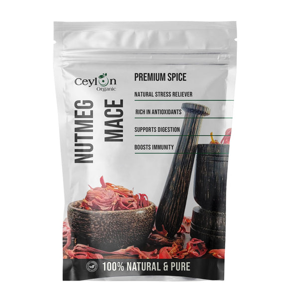 Dried Nutmeg Mace Ayurveda Herbs herbal Spices Best Quality | Ceylon organic