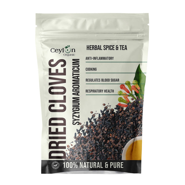Aromatic Dried Cloves for Cooking,Organic Cloves,Culinary Spice,Dried Cloves,Natural Flavor Enhancer,Antioxidant-Rich Dried Cloves,Healthy Spice,Tea Spice,Pickling,Flavorful, Natural, Sustainable, Ceylon Organic, Sri Lankan Spices.