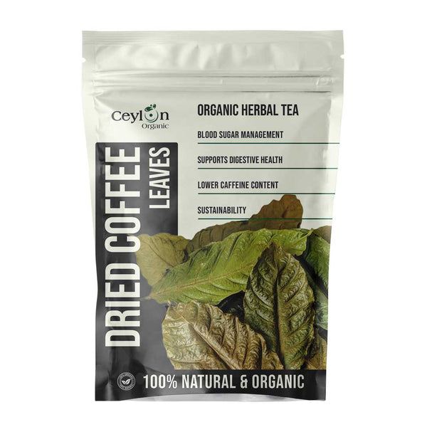Coffea arabica leaves. Natural wellness tea for blood sugar support and cognitive health.
