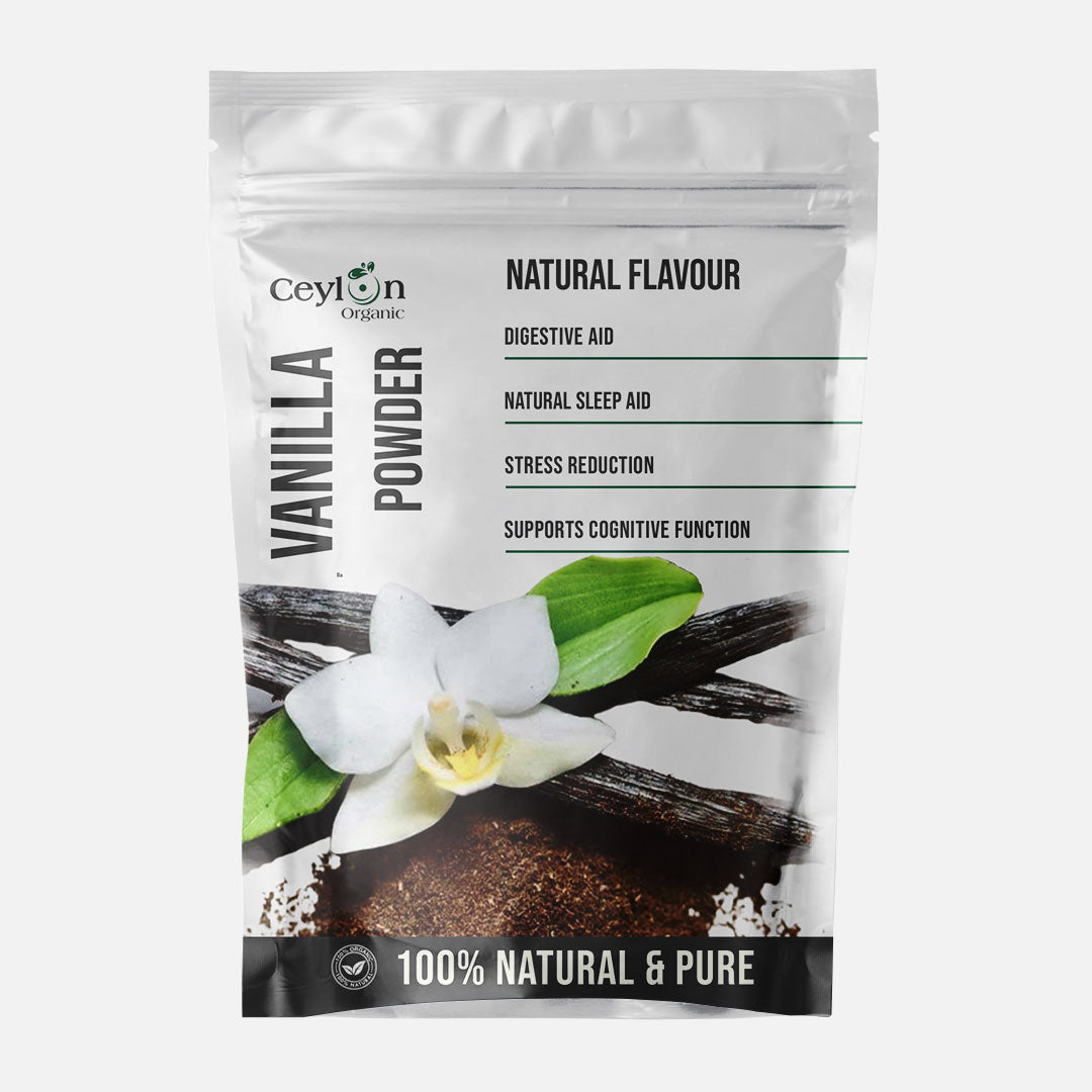 Vanilla bean powder, vanilla powder, pure vanilla powder, ground vanilla bean, whole vanilla bean powder, vanilla extract powder, natural vanilla powder, buy vanilla powder, organic vanilla bean powder, Madagascar vanilla powder, gourmet vanilla powder.