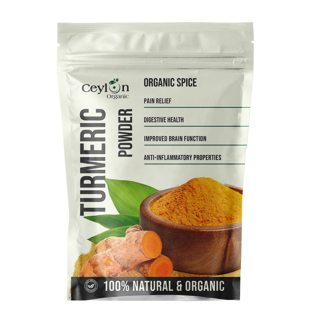 Turmeric Powder Front View 1kg+ Turmeric Powder, Curcuma longa powder, Best Quality Ceylon Spices ...