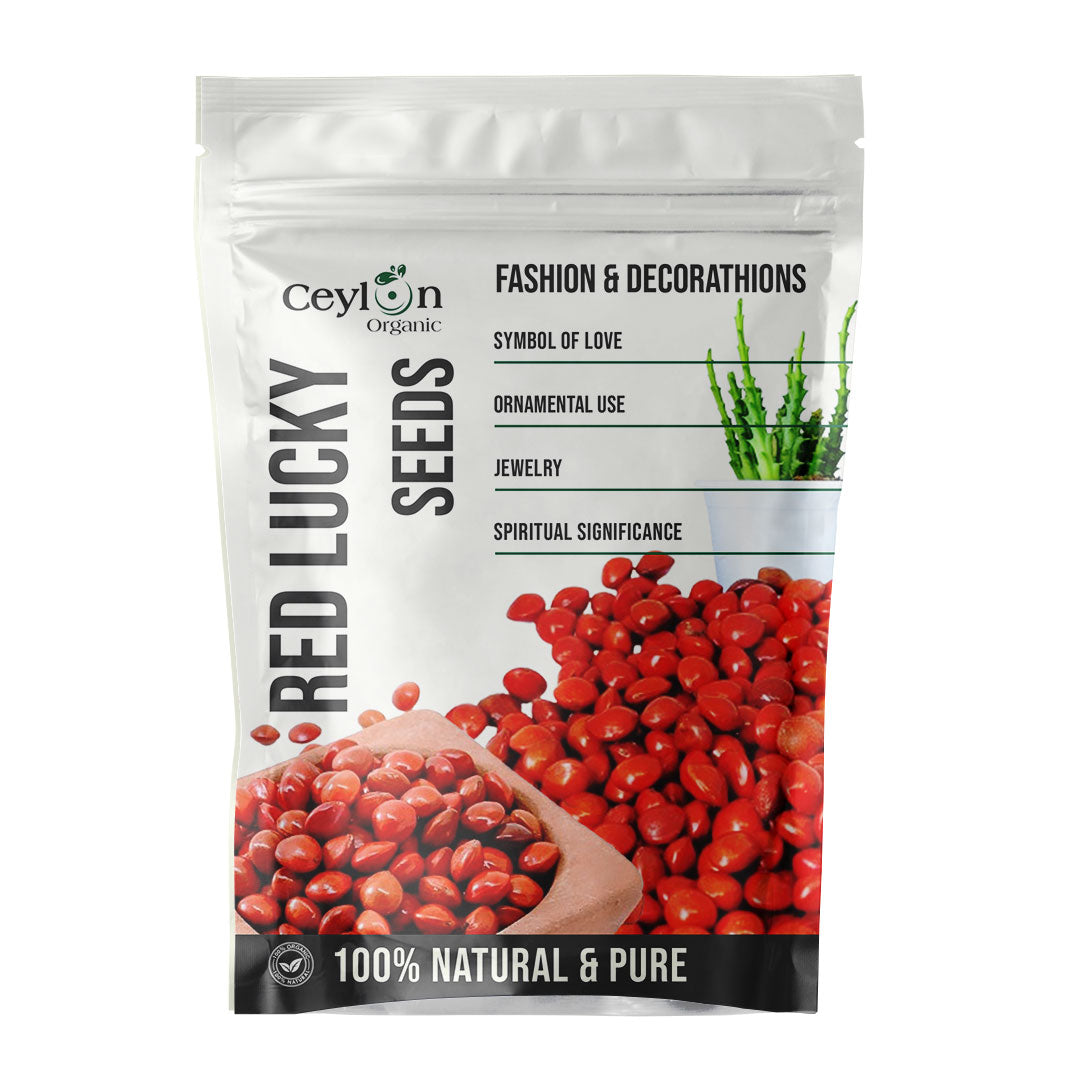lucky bean plant seed Red Lucky Seeds, Coral Bean, Jewelry Making Beans | Ceylon Organic