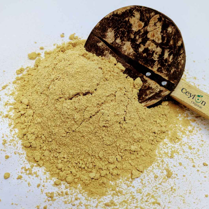 Ceylon Organic Ginger Powder: Premium Spice ,Sri Lankan Ginger (Powder): Premium Culinary Spice ,Spicy & Warm Ginger Powder: Enhance Dishes