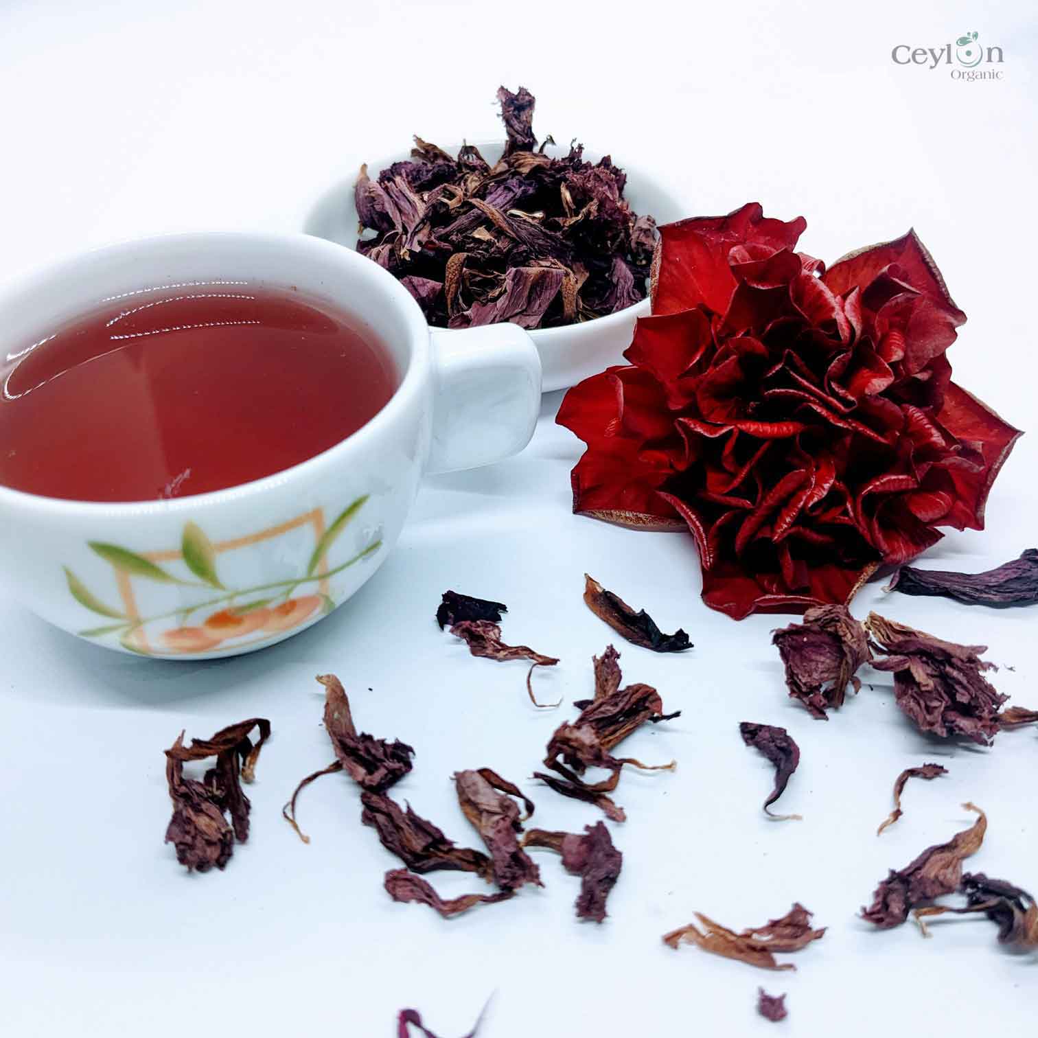 Hibiscus Flower Tea - Organic Hibiscus Tea In Bulk - The Tea Spot - Foto 4