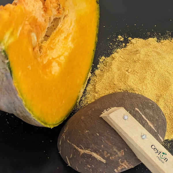 Ceylon Organic Pumpkin Powder - Add Pumpkin Spice Flavor to Your Dishes