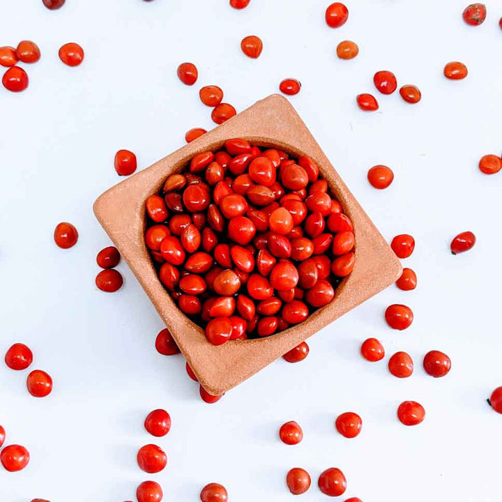 Red Lucky Seeds,Abrus Precatorius Seeds,Decorative Red Seeds,Red Seeds for Prosperity,Rosary Pea Seeds,Crab's Eye Seeds,