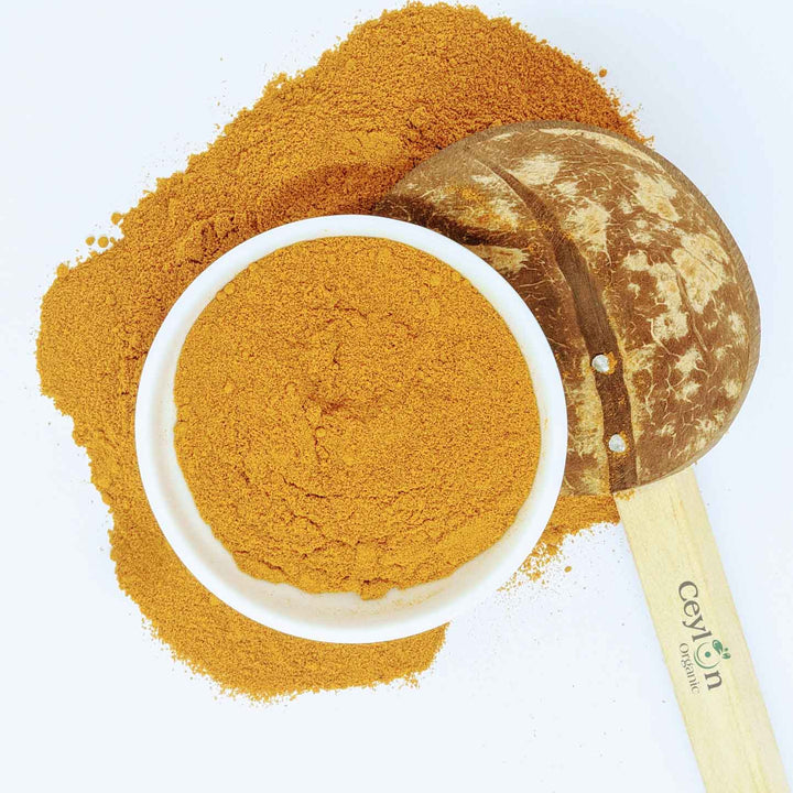 Brew a soothing turmeric tea with this aromatic turmeric powder.